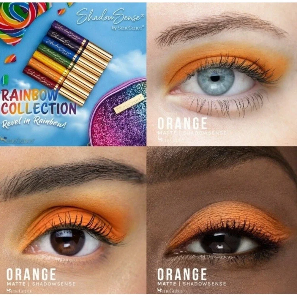 NEW ShadowSense By‎ SeneGence Long Lasting Eyeshadow Sealed Orange